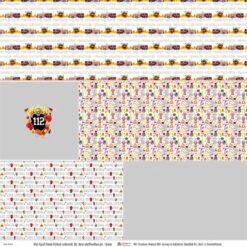 5-tlg. Stoffpaket Jersey Feuerwehr -STOFFWELTEN Verkäufe 5 tlg stoffpaket jersey feuerwehr7