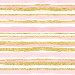 Bio-Jersey, Fake-Glitzer Streifen Kombi-Jersey