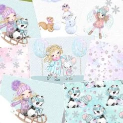 Bio-Jersey, Funkelglanz, WinterSpaß 7 Bio-Jersey, Funkelglanz, WinterSpaß -STOFFWELTEN Verkäufe bio jersey funkelglanz winterspass3