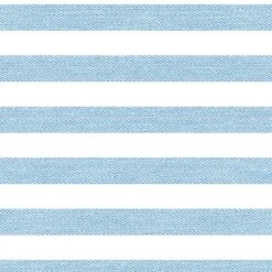 Bio-Jersey, Maritim Denim-stripes 7. Mottotag Kombi-Stoff, Streifen