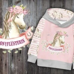 Bio-Jersey, Ponyflüsterin Mottotag Kombi-Stoff, Uni Altrosa -STOFFWELTEN Verkäufe bio jersey ponyfluesterin mottotag kombi stoff uni altrosa4