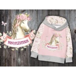 Bio-Jersey, Ponyflüsterin Mottotag Kombi-Stoff, Uni Altrosa -STOFFWELTEN Verkäufe bio jersey ponyfluesterin mottotag kombi stoff uni altrosa7