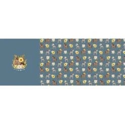 Bio-Jersey WUNSCHNAME Panel + Kombistoff Beautiful Farmlife Blau, 2 In 1 -STOFFWELTEN Verkäufe bio jersey wunschname panel kombistoff beautiful farmlife blau 2 in 13