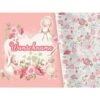Bio-Jersey WUNSCHNAME Panel + Kombistoff Bunnielove, Rosa, 2 In 1 -STOFFWELTEN Verkäufe bio jersey wunschname panel kombistoff bunnielove rosa 2 in 1