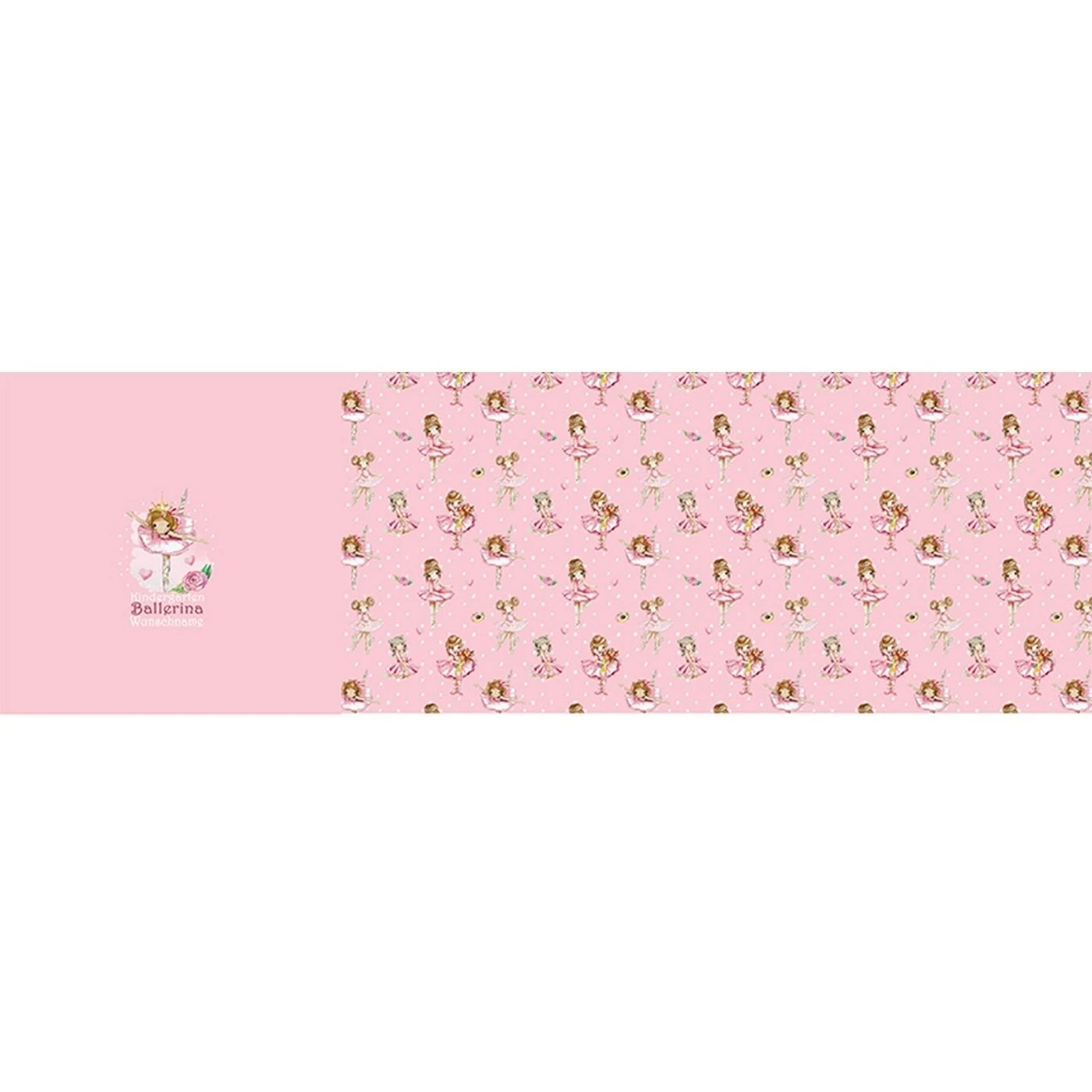 Bio-Jersey WUNSCHNAME Panel + Kombistoff KITA Spezial, Ballerina, 2 In 1 5 Bio-Jersey WUNSCHNAME Panel + Kombistoff KITA Spezial, Ballerina, 2 In 1 – Bild 3