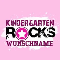 Bio-Jersey WUNSCHNAME Panel + Kombistoff KITA Spezial, Rocks Pink, 2 In 1 -STOFFWELTEN Verkäufe bio jersey wunschname panel kombistoff kita spezial rocks pink 2 in 12