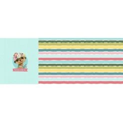 Bio-Jersey WUNSCHNAME Panel + Kombistoff Smiling Friends, Faulter Türkis, 2 In 1 -STOFFWELTEN Verkäufe bio jersey wunschname panel kombistoff smiling friends faulter tuerkis 2 in 13