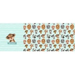 Bio-Jersey WUNSCHNAME Panel + Kombistoff Smiling Friends, Tiger Türkis, 2 In 1 -STOFFWELTEN Verkäufe bio jersey wunschname panel kombistoff smiling friends tiger tuerkis 2 in 13