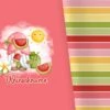 Bio-Jersey WUNSCHNAME Panel + Kombistoff Süße Früchtchen, Melone, 2 In 1 -STOFFWELTEN Verkäufe bio jersey wunschname panel kombistoff suesse fruechtchen melone 2 in 1