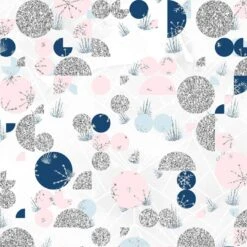 Bio-Sommersweat, Königin Des Eises, Kreise Fake-Glitzer