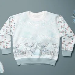 Bio-Sommersweat, Königin Des Eises, Rosen Blau -STOFFWELTEN Verkäufe bio sommersweat koenigin des eises rosen blau3