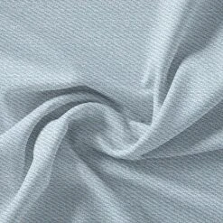 Jeans-Baumwolle Uni Kombi Blau, Hochw. Popeline Denimstyle