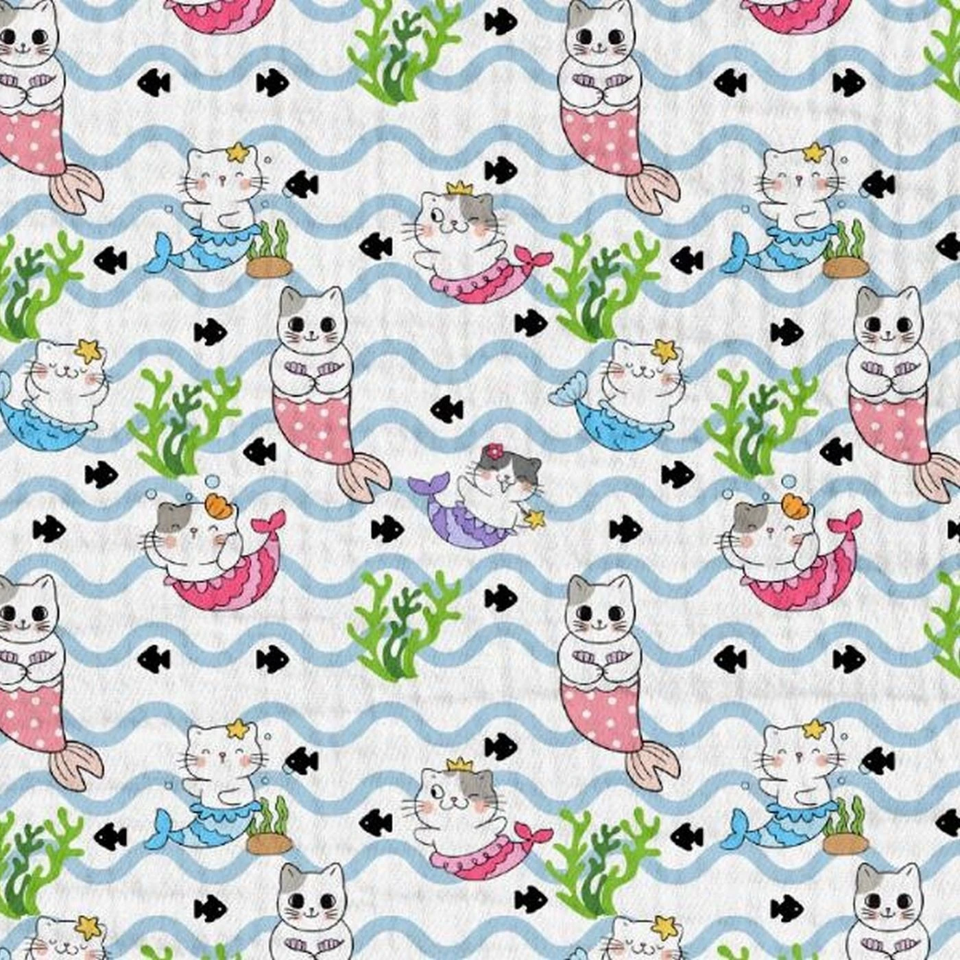 Musselin Meeres Katzen 3 Musselin Meeres Katzen