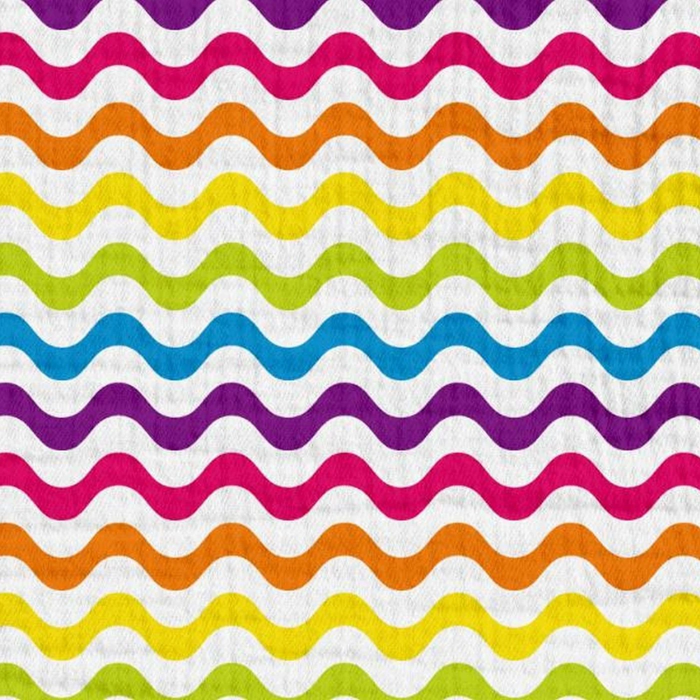 Musselin Regenbogen Wellig 3 Musselin Regenbogen Wellig