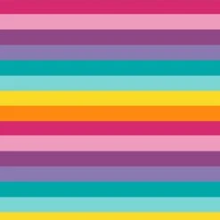 Musselin Regenbogenringel, Exklusiv Bei Uns