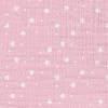Musselin Sterne Auf Rosa -STOFFWELTEN Verkäufe musselin sterne auf rosa