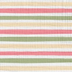 Musselin Streifen Bunt