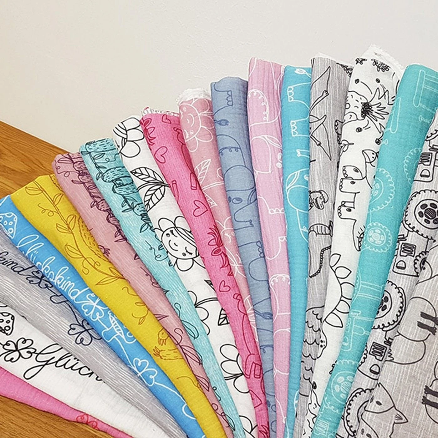 Musselin TRECKER TONI, Grau Melange, Exklusiv Bei Uns 4 Musselin TRECKER TONI, Grau Melange, Exklusiv Bei Uns – Bild 2