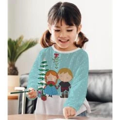 Nähset XXL Riesen Geschenke-Sack Schneemann, Winterprinzessin, Canvas -STOFFWELTEN Verkäufe naehset xxl riesen geschenke sack schneemann winterprinzessin canvas4