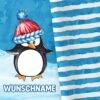 Pinguin Party (PANEL + Kombistoff + Wunschname) Pinguin, Bio-Jersey