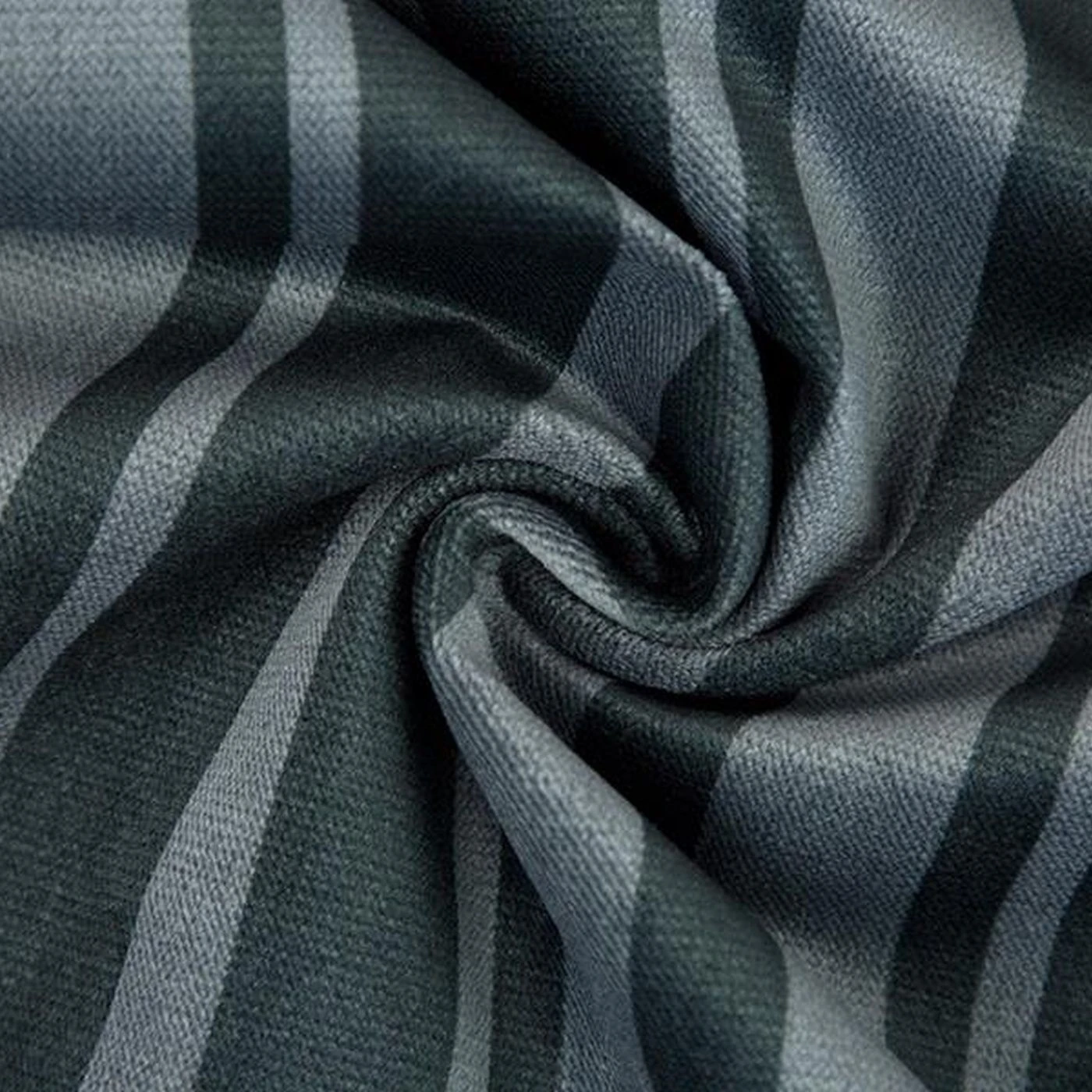 Polsterstoff/ Taschenstoff STREIFEN - Dunkelgrau 4 Polsterstoff/ Taschenstoff STREIFEN - Dunkelgrau – Bild 2