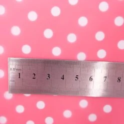 Regenmantel-Stoff - Punkte/Pink -STOFFWELTEN Verkäufe regenmantel stoff punkte pink4