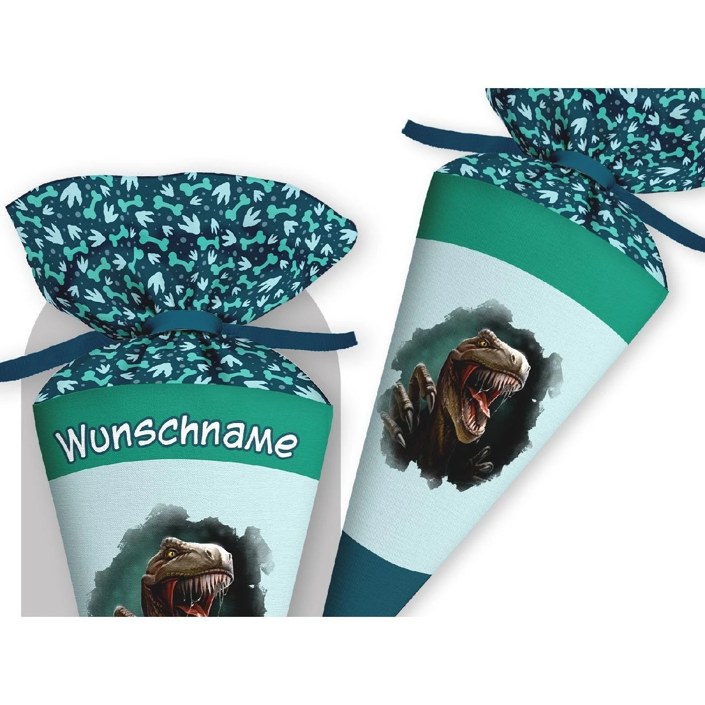 Schultüte Dino, Nähset Mit Rohling 3 Schultüte Dino, Nähset Mit Rohling