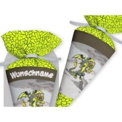 Schultüte Drache, Nähset Mit Rohling