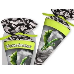 Schultüte Drachen, Nähset Mit Rohling