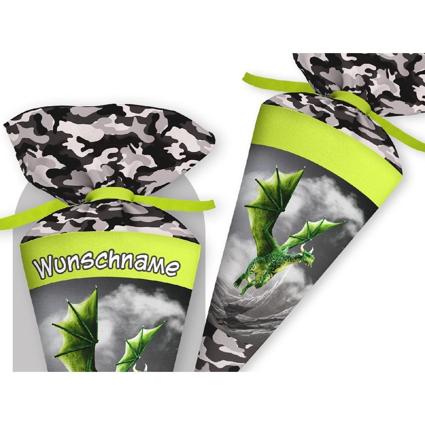 Schultüte Drachen, Nähset Mit Rohling 3 Schultüte Drachen, Nähset Mit Rohling