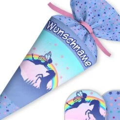 Schultüte Fairyland Fee & Pferd, Nähset Mit Rohling 7 Schultüte Fairyland Fee & Pferd, Nähset Mit Rohling -STOFFWELTEN Verkäufe schultuete fairyland fee pferd naehset mit rohling 13