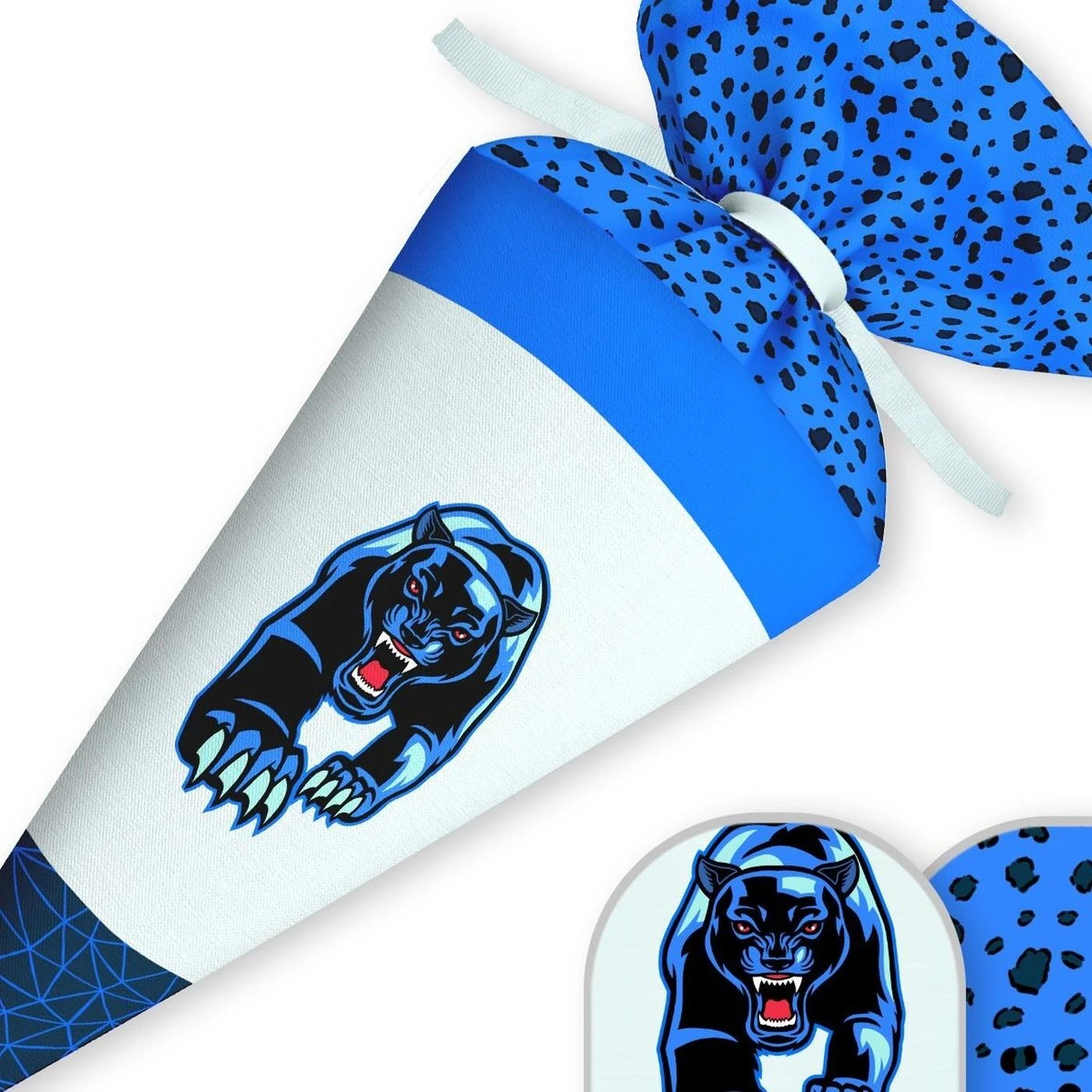 Schultüte Gepard, Nähset Mit Rohling 4 Schultüte Gepard, Nähset Mit Rohling – Bild 2