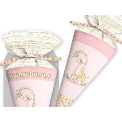 Schultüte Giraffen, Nähset Mit Rohling