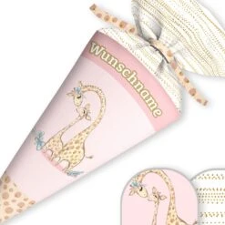 Schultüte Giraffen, Nähset Mit Rohling 7 Schultüte Giraffen, Nähset Mit Rohling -STOFFWELTEN Verkäufe schultuete giraffen naehset mit rohling 13