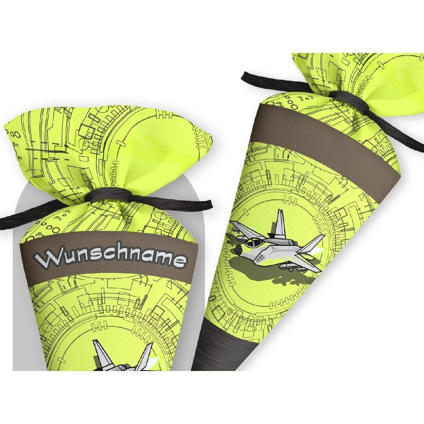 Schultüte Jet, Nähset Mit Rohling 3 Schultüte Jet, Nähset Mit Rohling