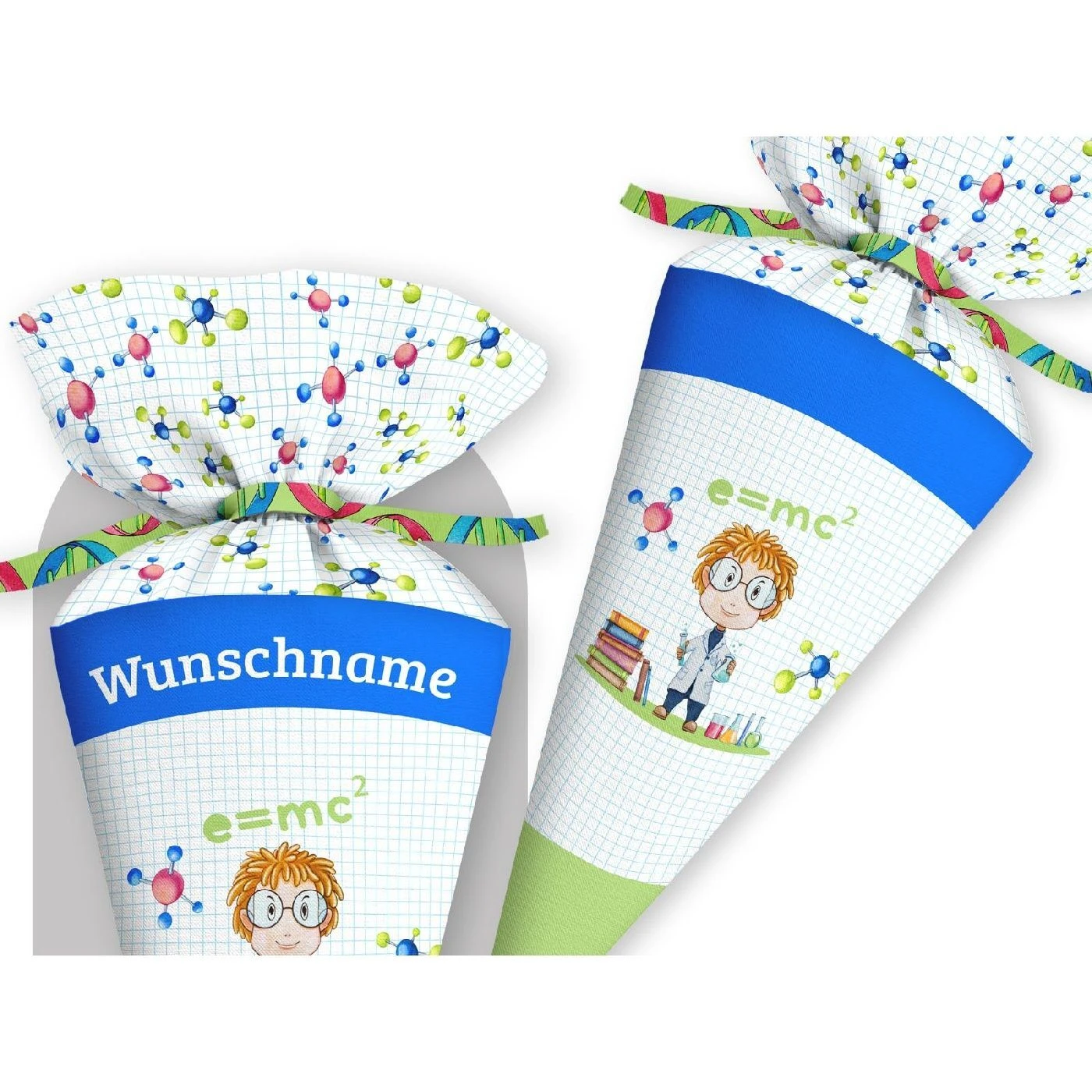 Schultüte Kleiner Professor, Nähset Mit Rohling 3 Schultüte Kleiner Professor, Nähset Mit Rohling