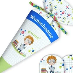 Schultüte Kleiner Professor, Nähset Mit Rohling 7 Schultüte Kleiner Professor, Nähset Mit Rohling -STOFFWELTEN Verkäufe schultuete kleiner professor naehset mit rohling 13