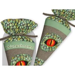 Schultüte Krokoauge, Nähset Mit Rohling