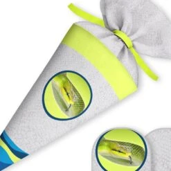 Schultüte Schlange, Nähset Mit Rohling -STOFFWELTEN Verkäufe schultuete schlange naehset mit rohling 12