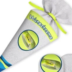 Schultüte Schlange, Nähset Mit Rohling -STOFFWELTEN Verkäufe schultuete schlange naehset mit rohling 13