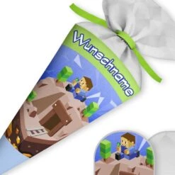 Schultüte Spielfigur, Nähset Mit Rohling -STOFFWELTEN Verkäufe schultuete spielfigur naehset mit rohling 13