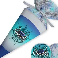 Schultüte Spinne, Nähset Mit Rohling -STOFFWELTEN Verkäufe schultuete spinne naehset mit rohling 22