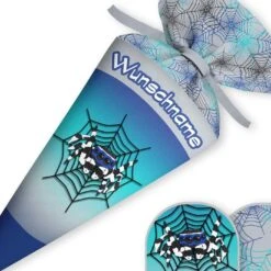 Schultüte Spinne, Nähset Mit Rohling -STOFFWELTEN Verkäufe schultuete spinne naehset mit rohling 23