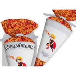 Schultüte Superheld, Nähset Mit Rohling