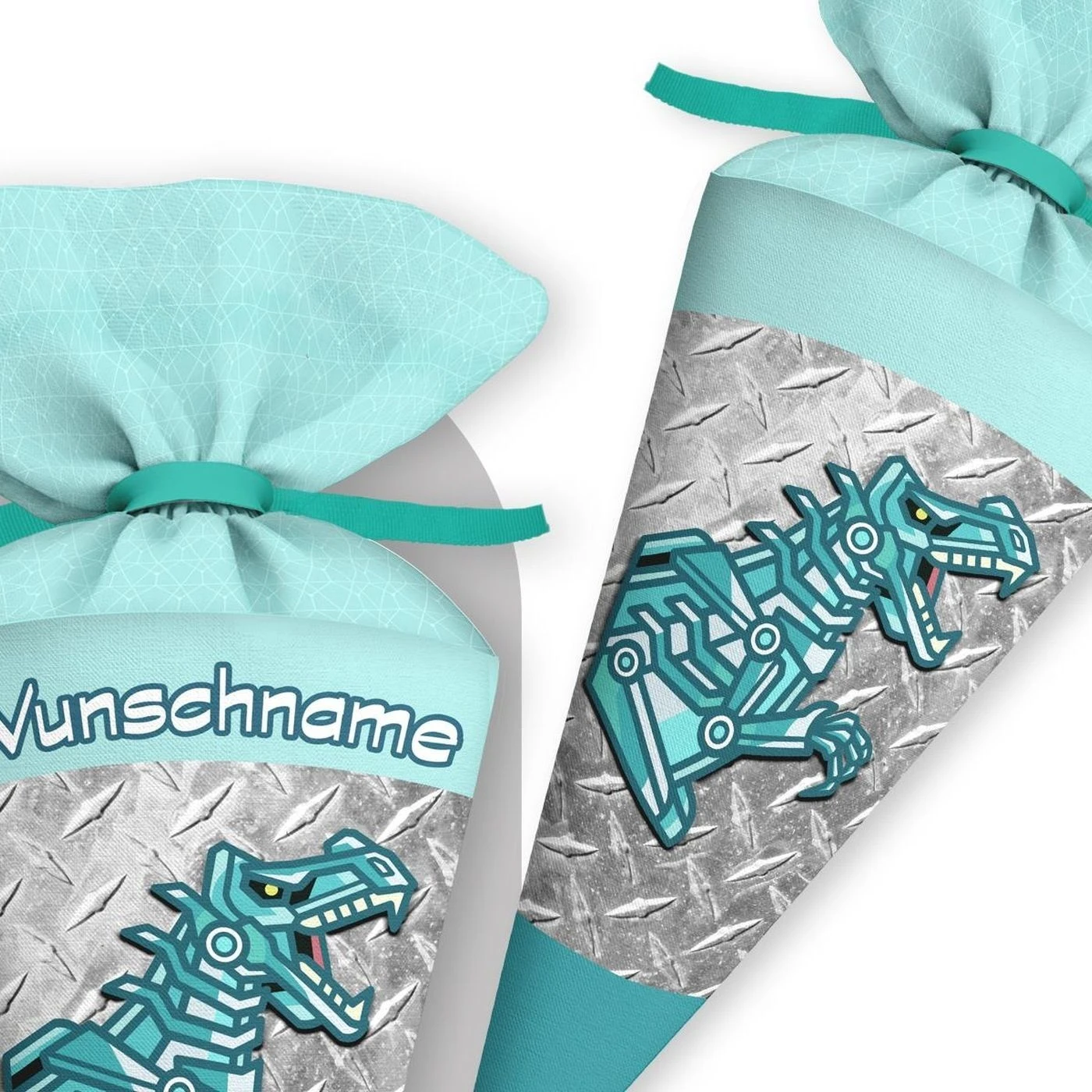 Schultüte Tec-Dino, Nähset Mit Rohling 3 Schultüte Tec-Dino, Nähset Mit Rohling