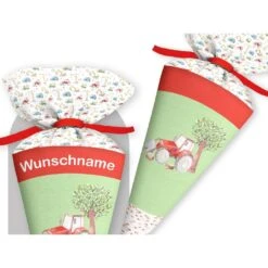 Schultüte Trecker, Nähset Mit Rohling