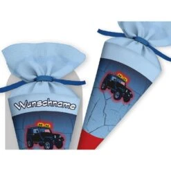 Schultüte Truck, Nähset Mit Rohling