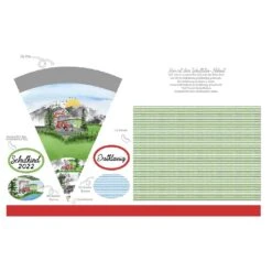 Schultüte Trucks, Nähset Mit Rohling -STOFFWELTEN Verkäufe schultuete trucks naehset mit rohling 13