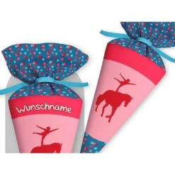 Schultüte Voltigieren, Nähset Mit Rohling