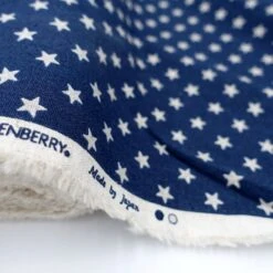 Sevenberry Canvas/Leinen (Blau/Glitzer) -STOFFWELTEN Verkäufe sevenberry canvas leinen blau glitzer3